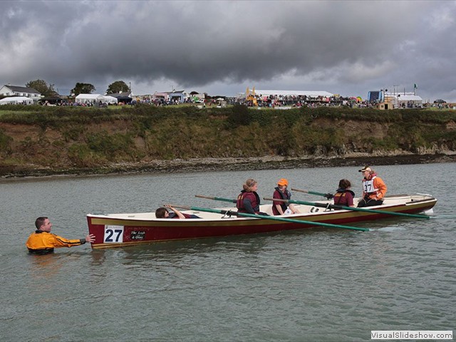 Ferrycarrig getting a Launch