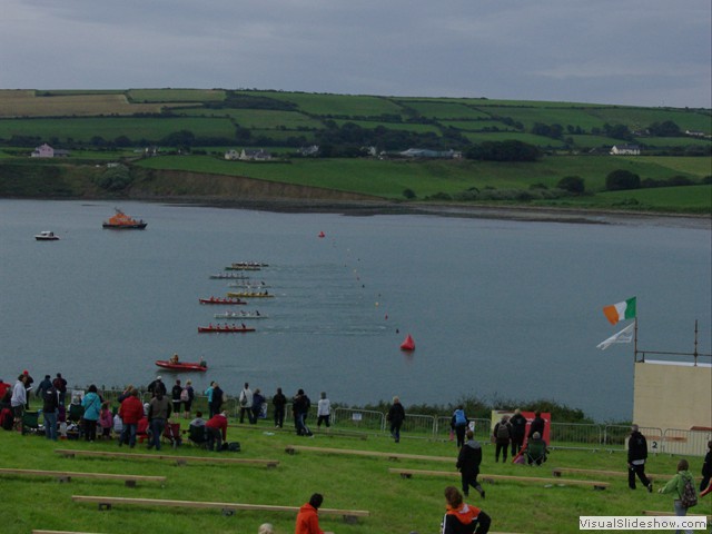 Spectators arriving - Early morning